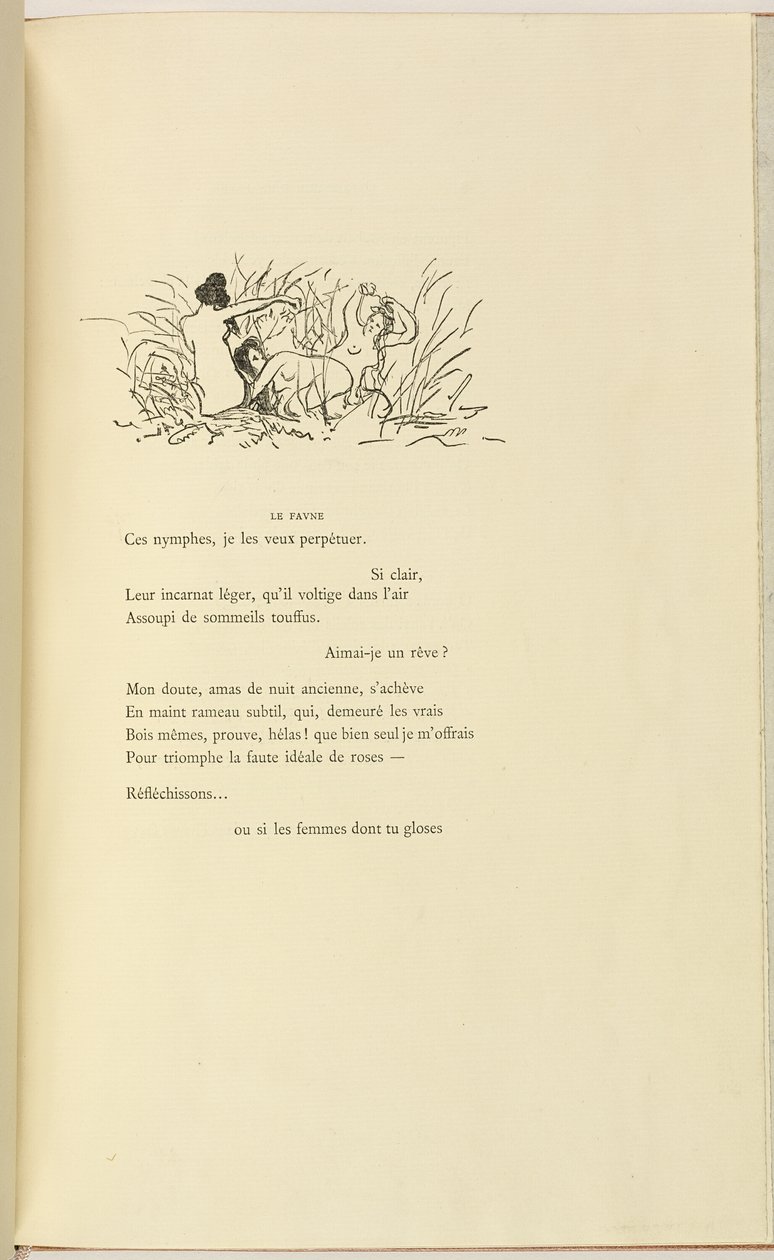 Tarde de Fauno de Édouard Manet