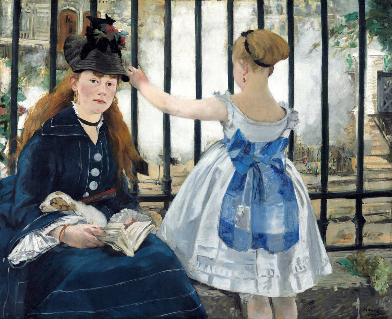 Le Chemin de fer de Édouard Manet