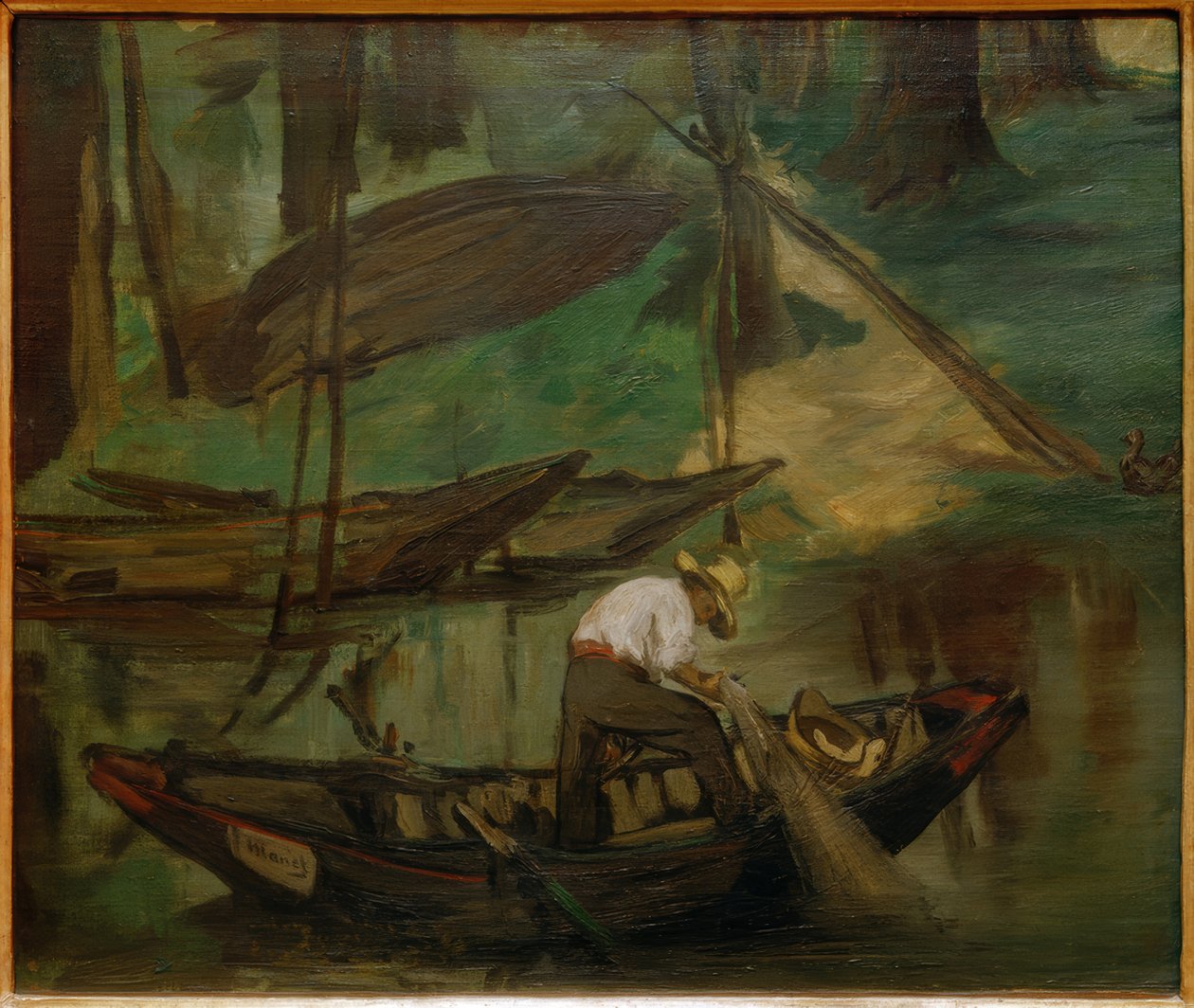 El pescador de Édouard Manet