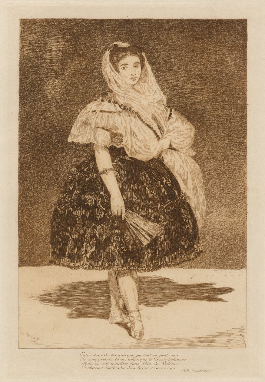 Lola de Valence de Édouard Manet