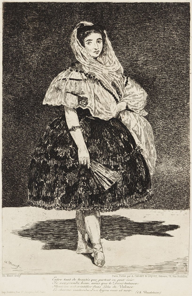 Lola de Valence de Édouard Manet