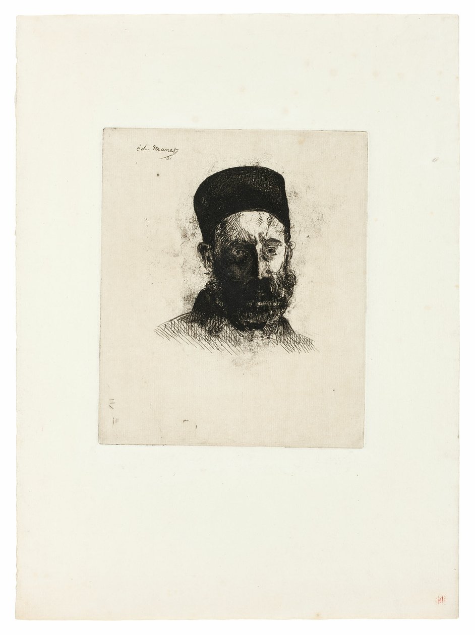M. Manet (El padre del artista) II de Édouard Manet