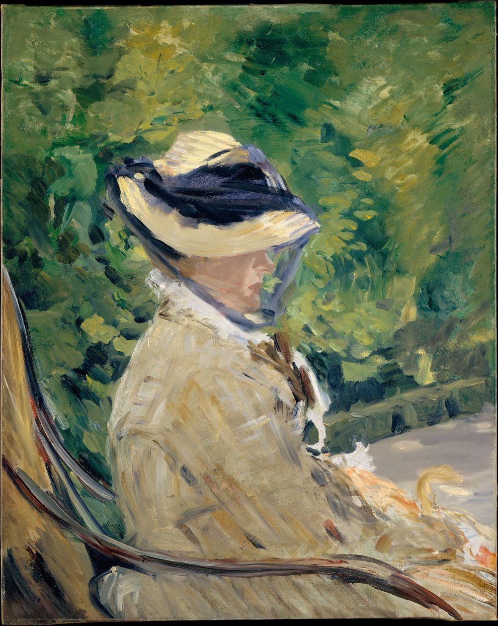 Madame Manet (Suzanne Leenhoff, 1829-1906) en Bellevue de Édouard Manet