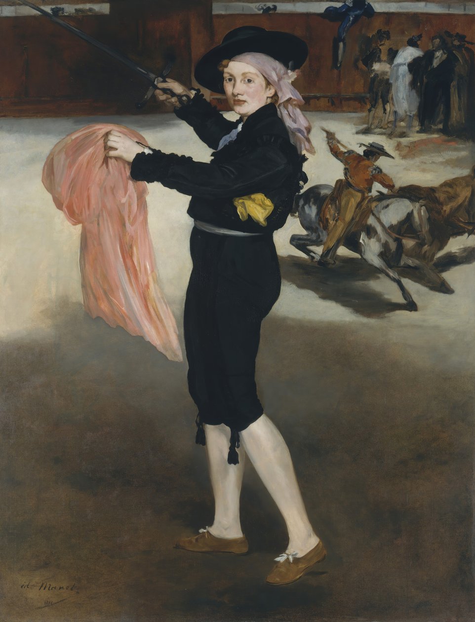 Mademoiselle V. . . en el Traje de un Espada de Édouard Manet