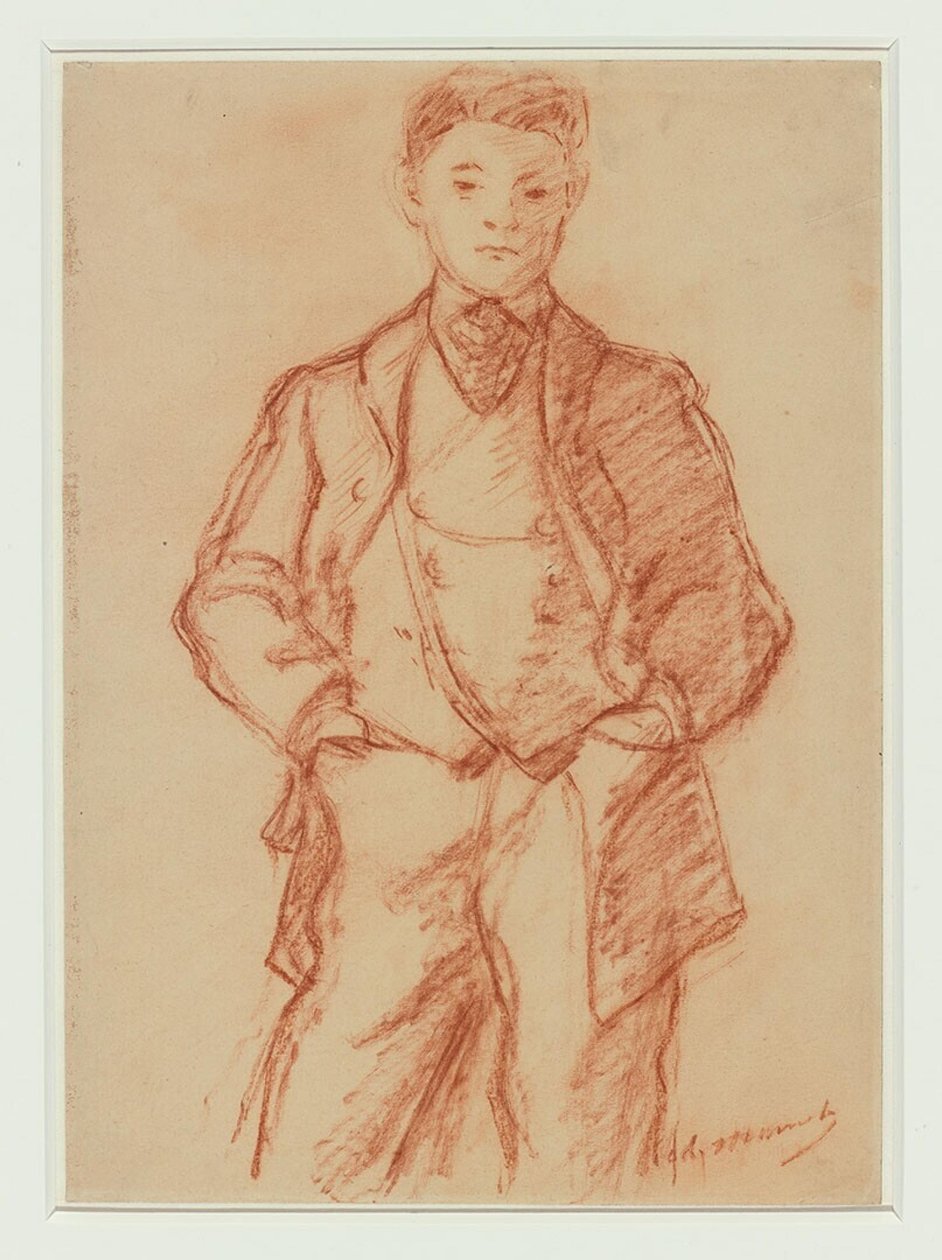 Manet - Retrato de Léon Koëlla-Leenhoff, hacia 1868 de Édouard Manet