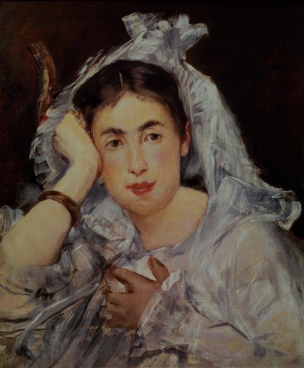 Marguerite de Conflans con capucha de Édouard Manet