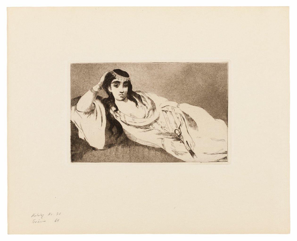 Odalisca de Édouard Manet