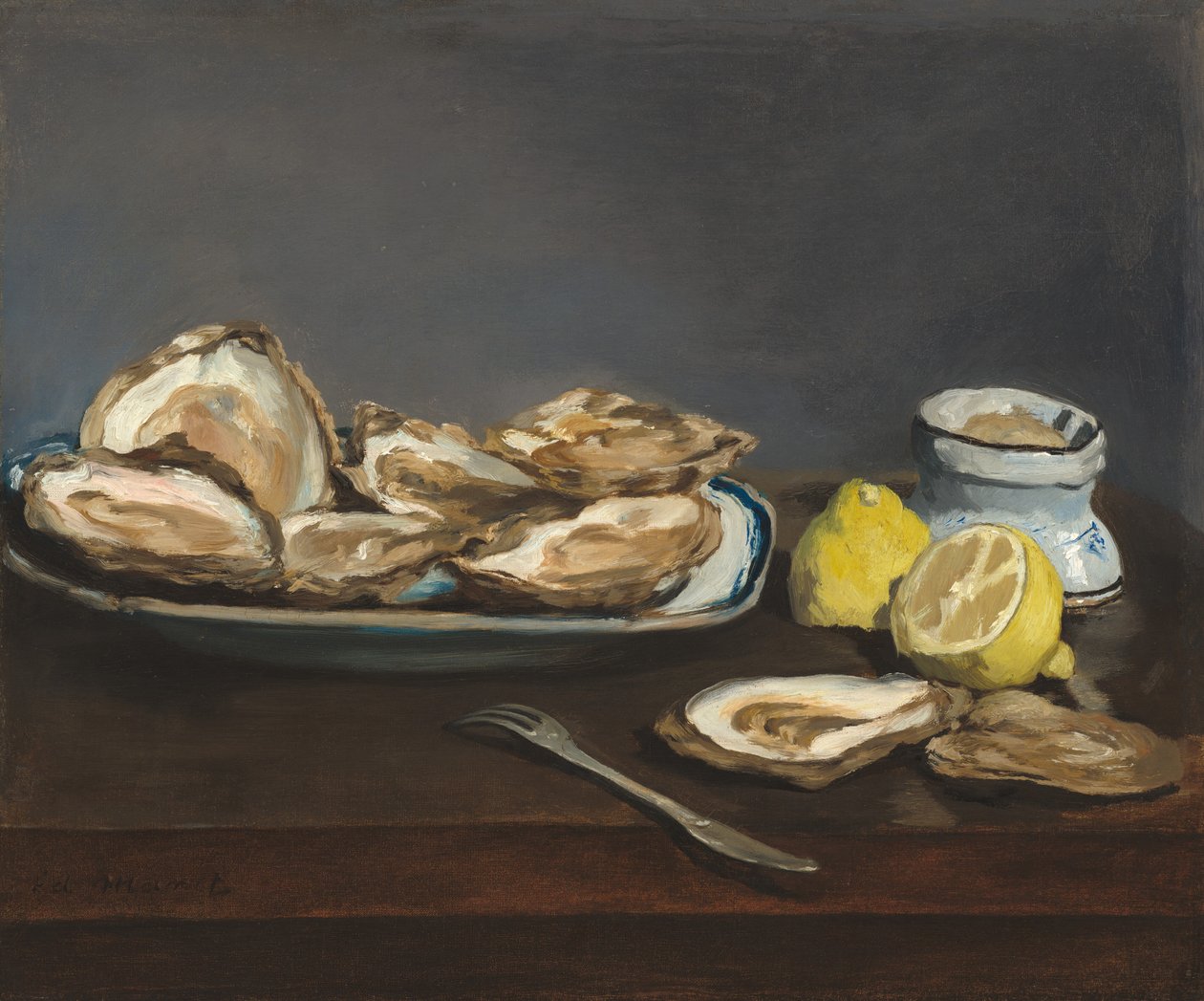 Ostras de Édouard Manet