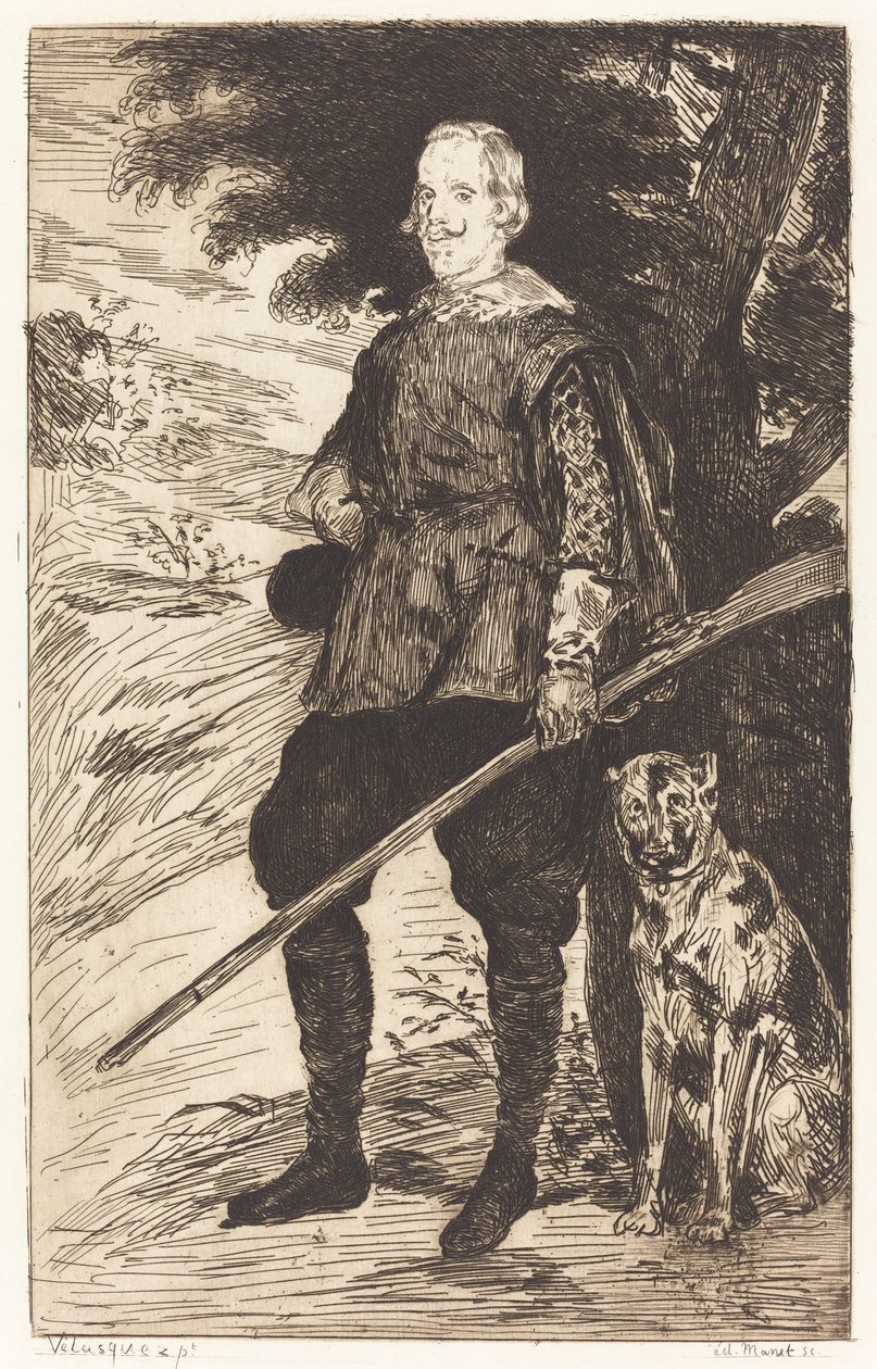 Felipe IV, 1862 de Édouard Manet