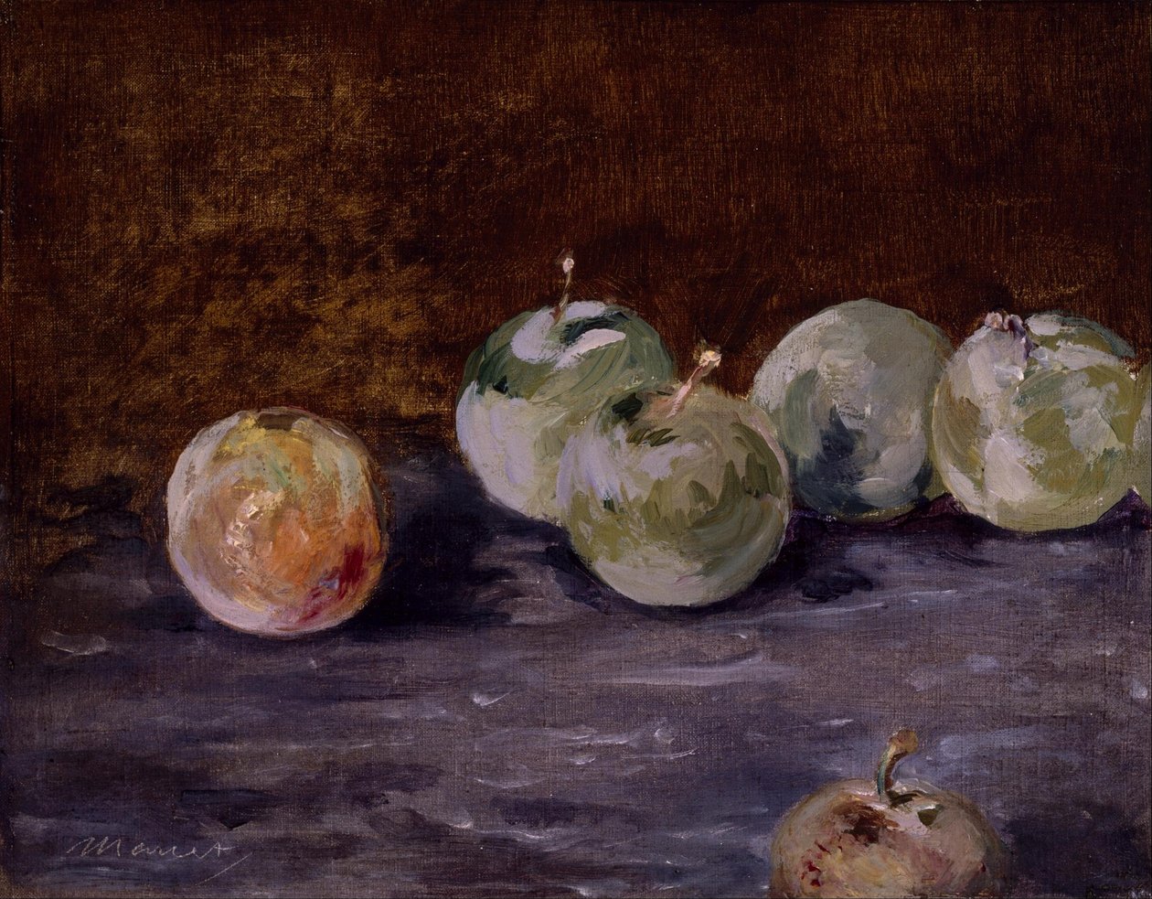 Ciruelas de Édouard Manet