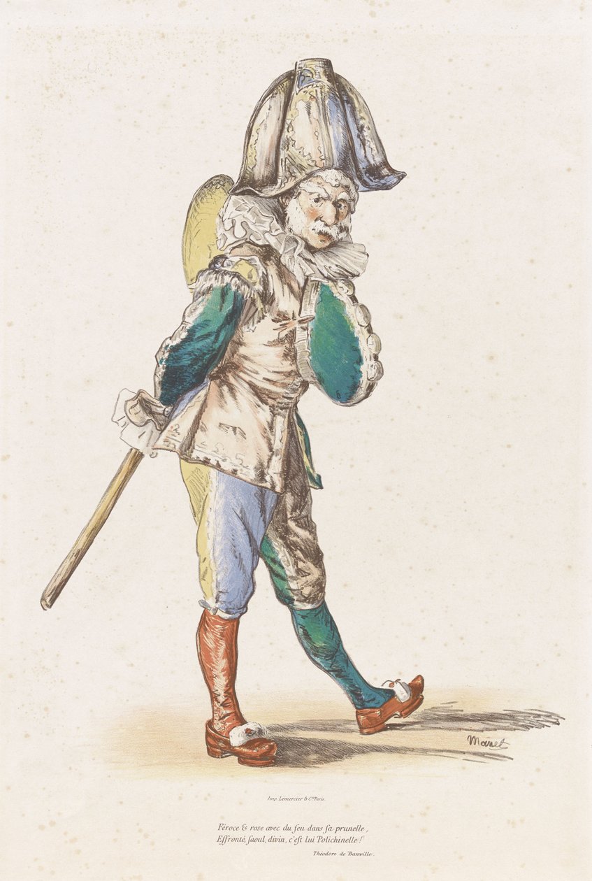 Polichinelle de Édouard Manet