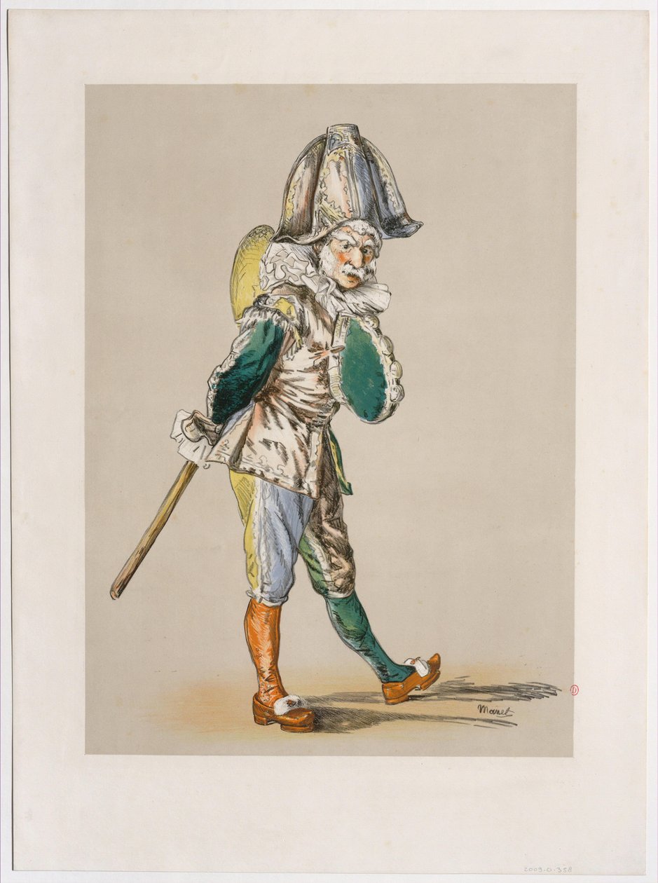Polichinelle de Édouard Manet