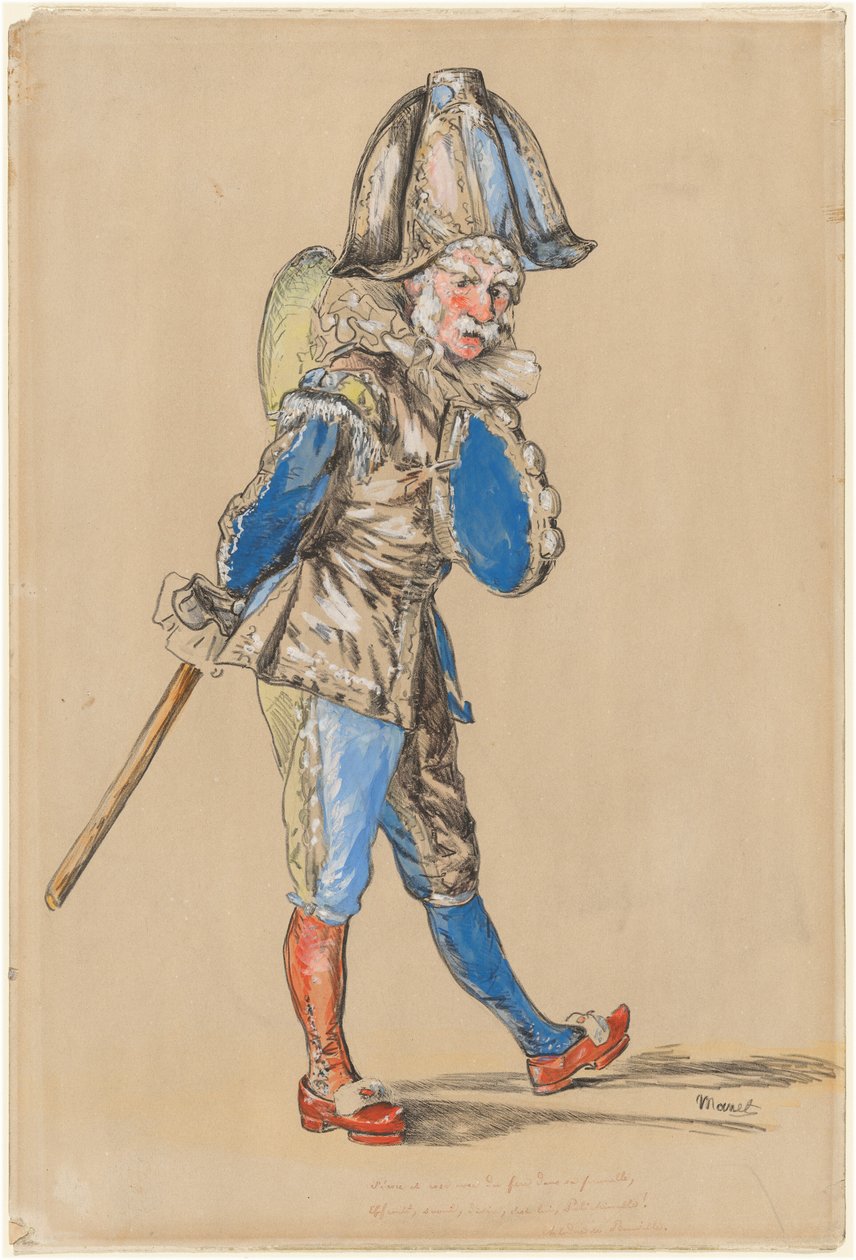 Polichinelle de Édouard Manet