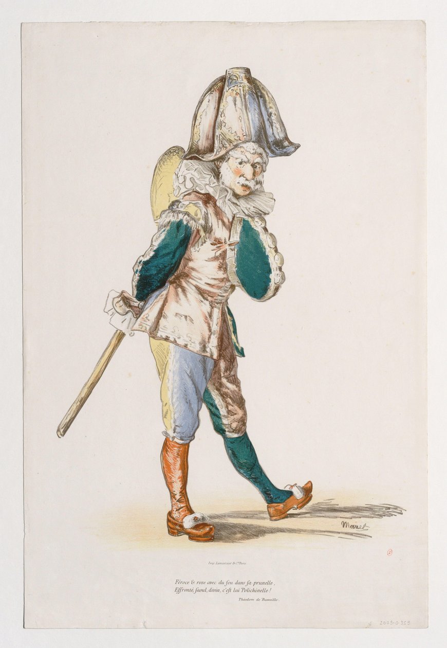 Polichinelle de Édouard Manet