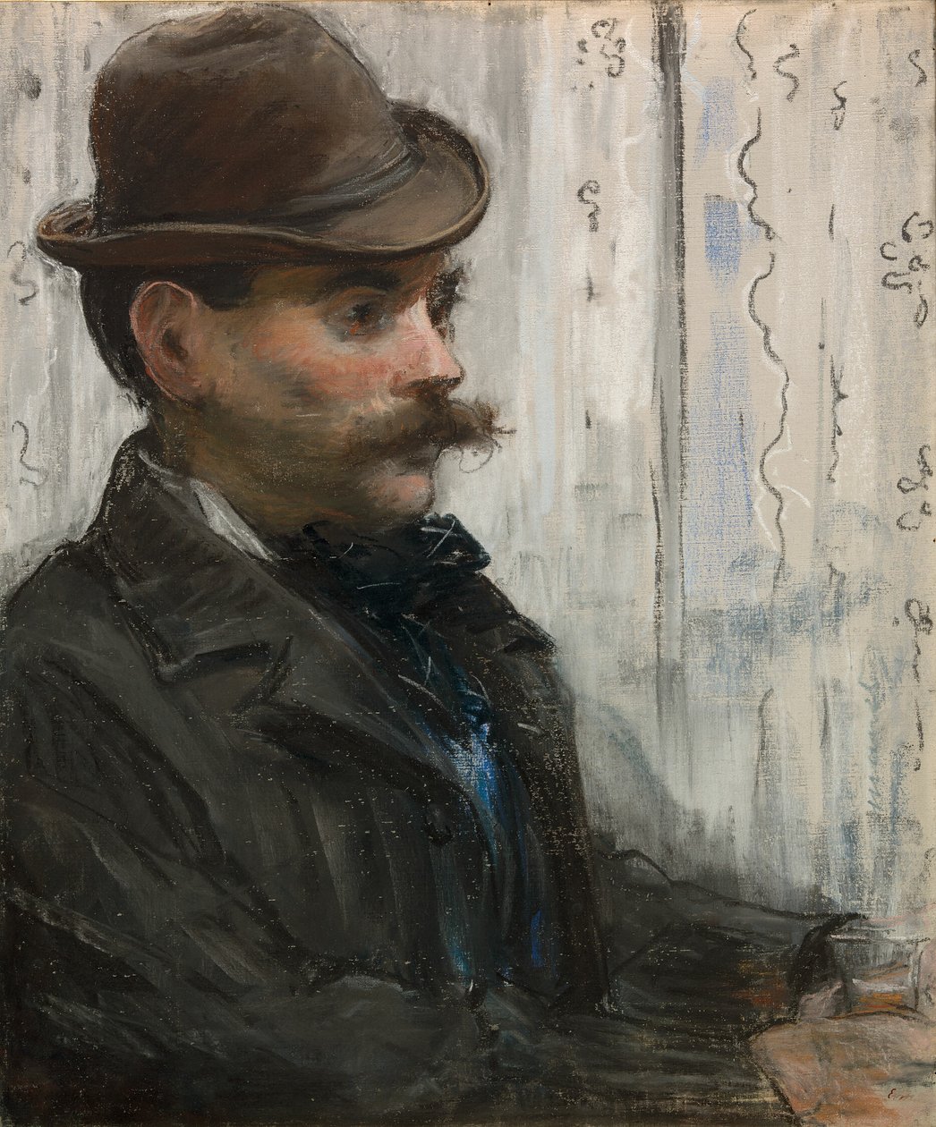 Retrato de Alphonse Maureau de Édouard Manet