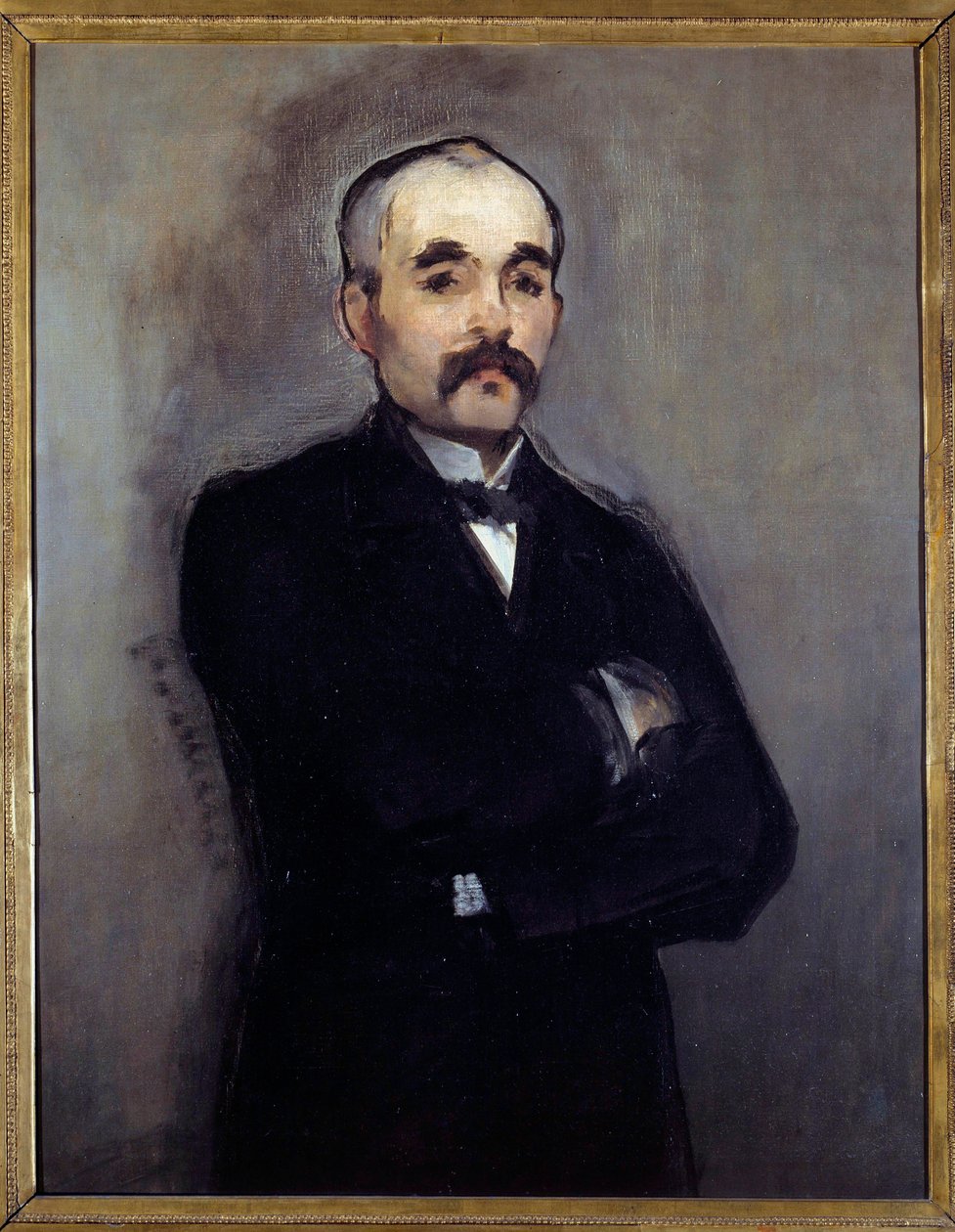 Retrato de Georges Clemenceau de Édouard Manet
