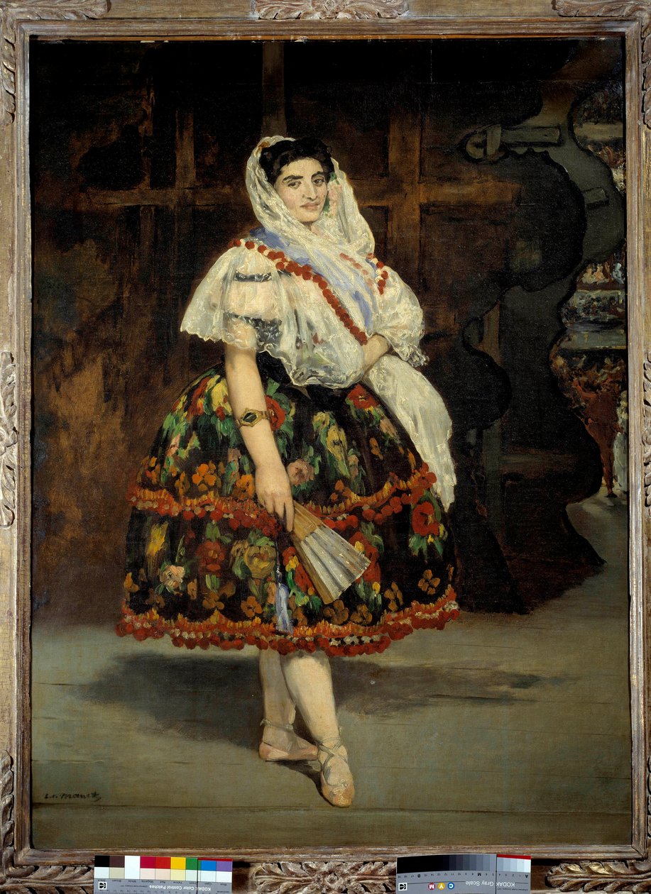 Retrato de Lola de Valencia de Édouard Manet