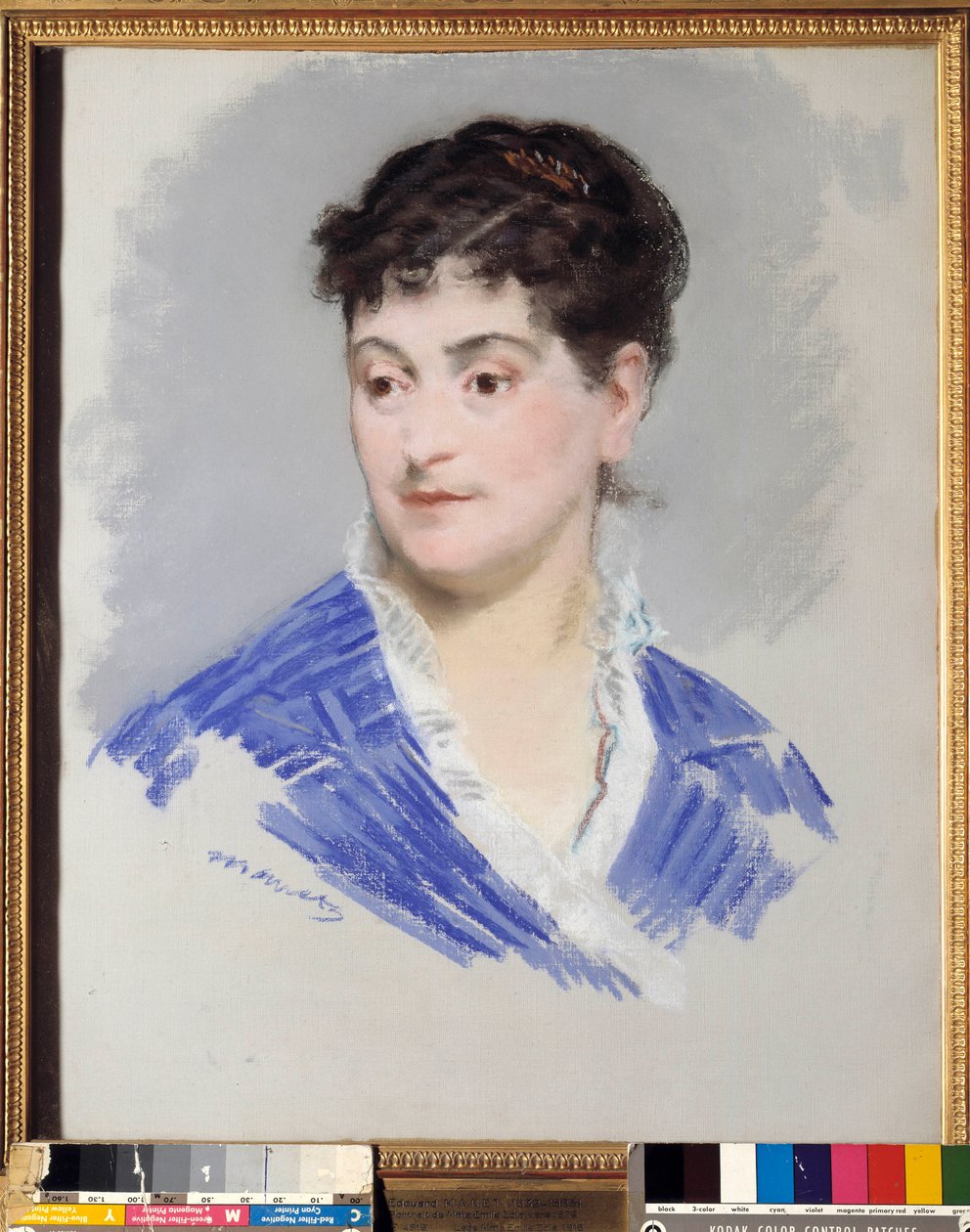 Retrato de la señora Emile Zola de Édouard Manet