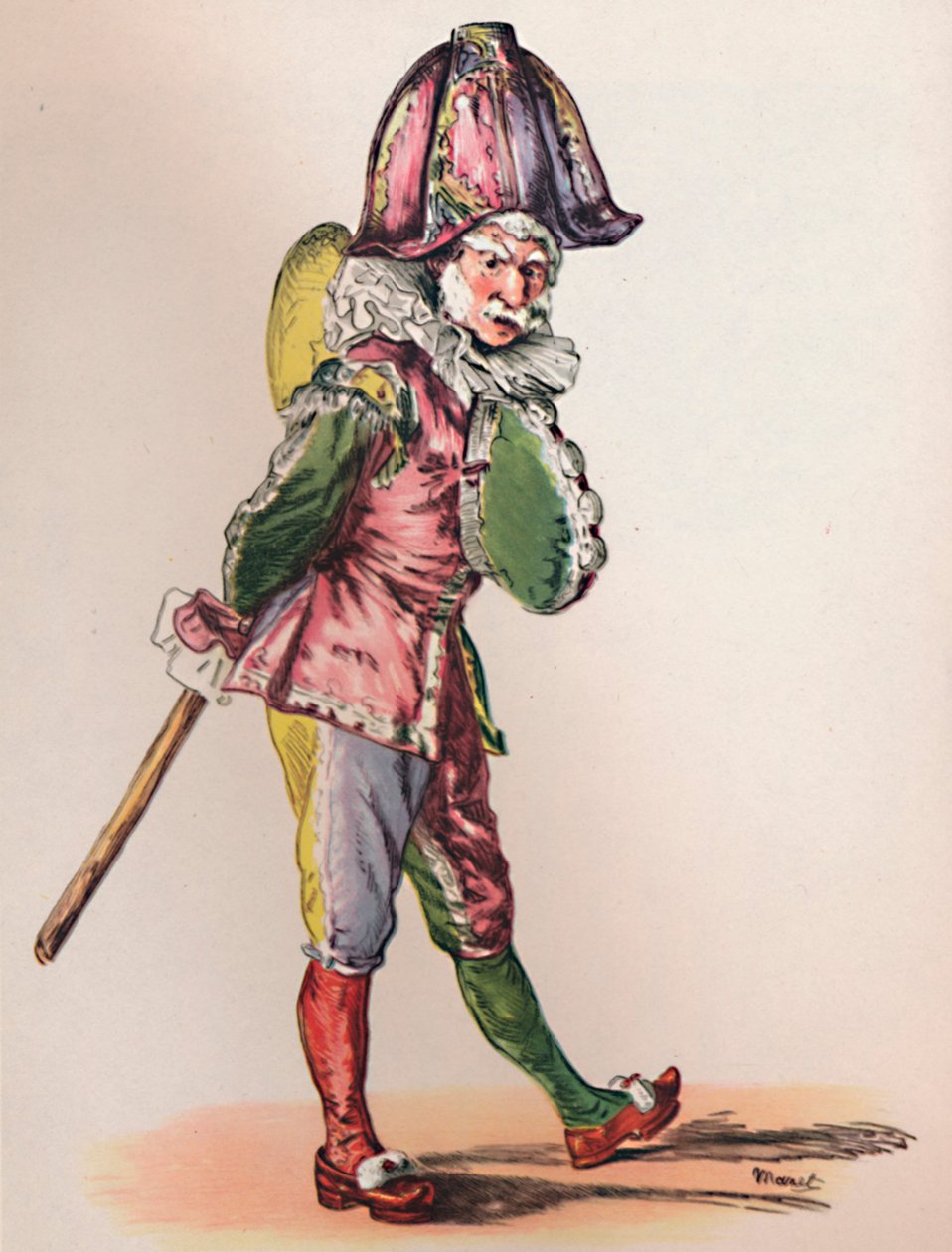 Punch, 1874-1876, 1946 de Édouard Manet