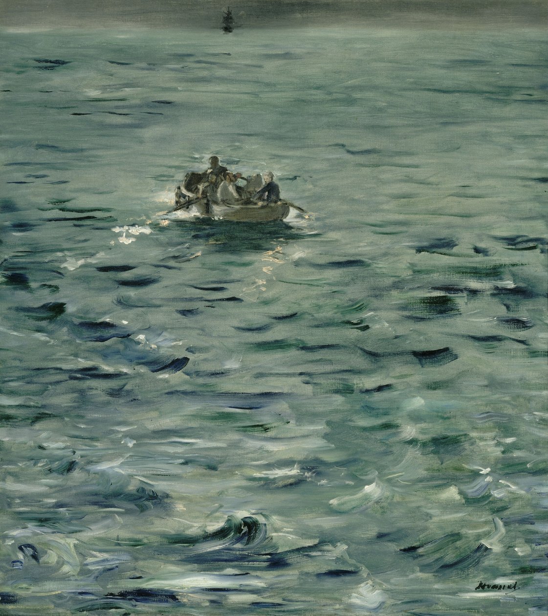 La Fuga de Rochefort de Édouard Manet