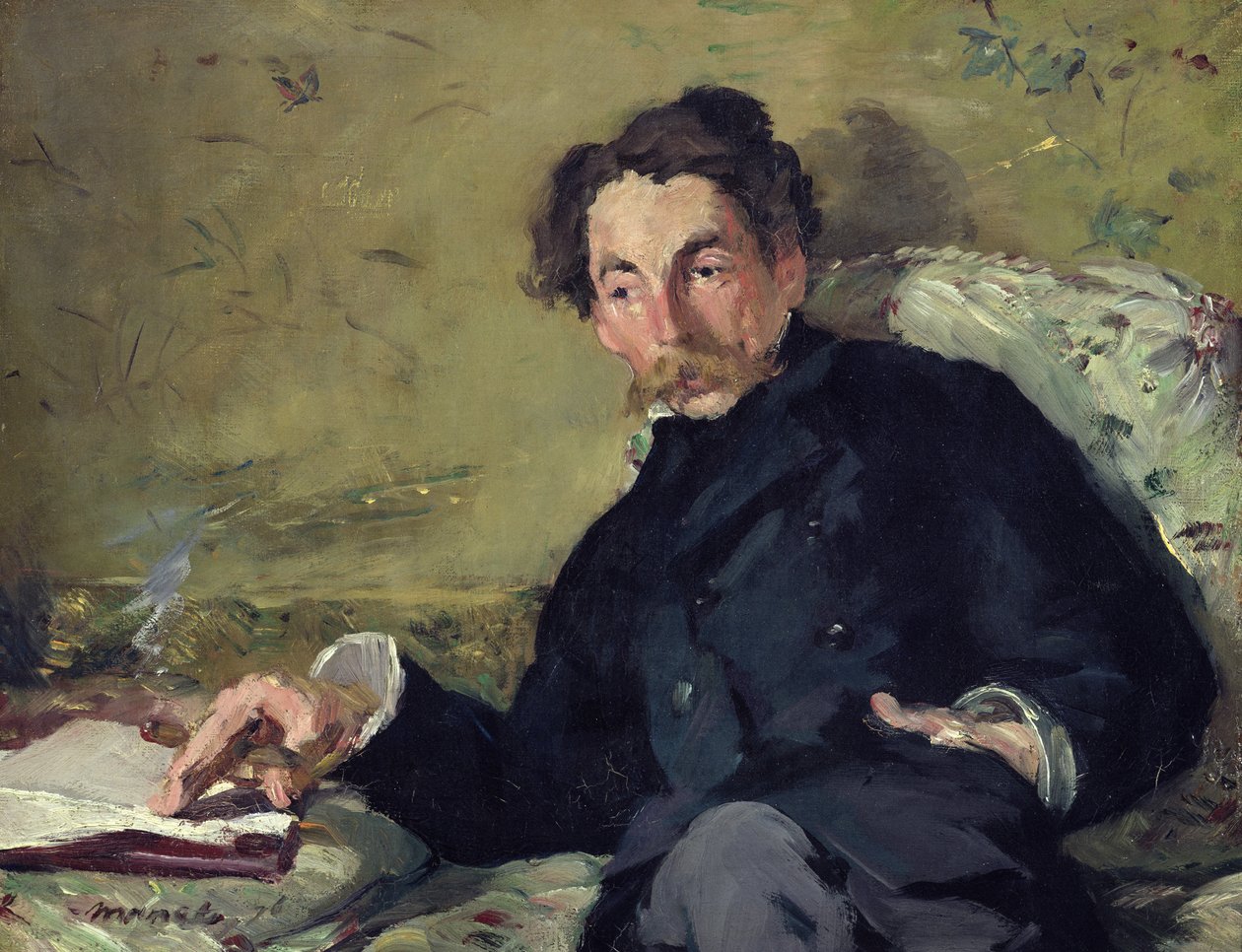 Stephane Mallarme de Édouard Manet