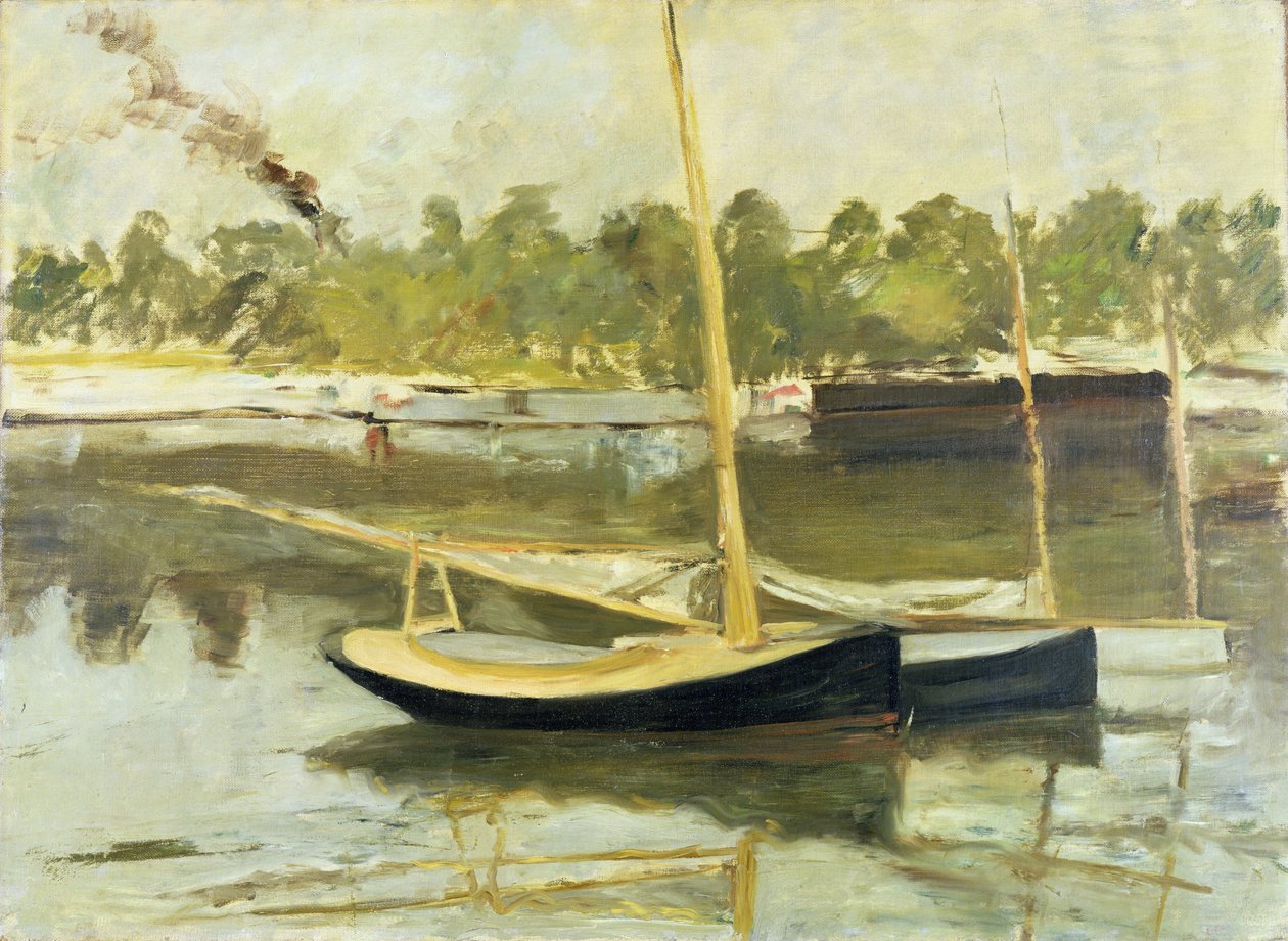 Estudio de un barco en Argenteuil de Édouard Manet