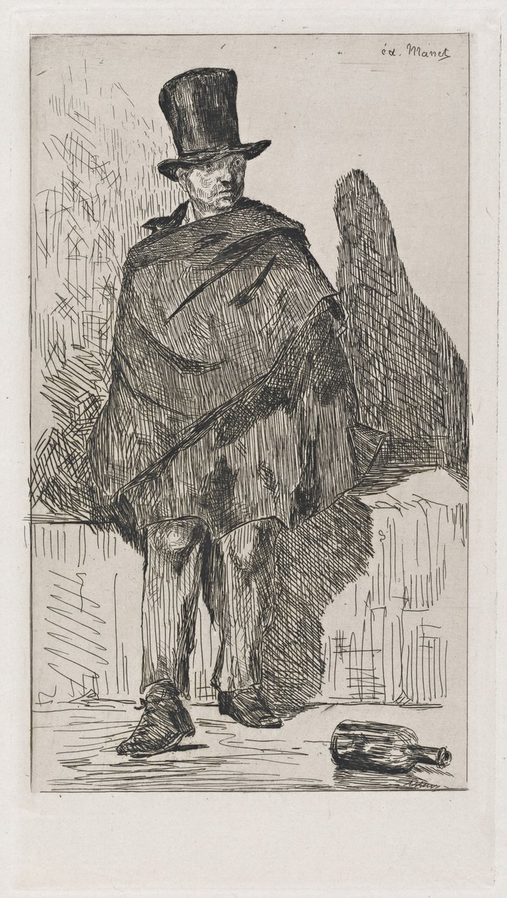 El bebedor de absenta de Édouard Manet