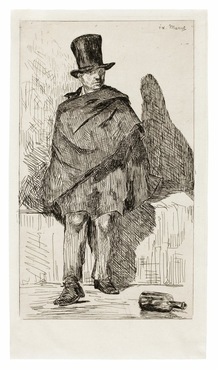 El bebedor de absenta de Édouard Manet