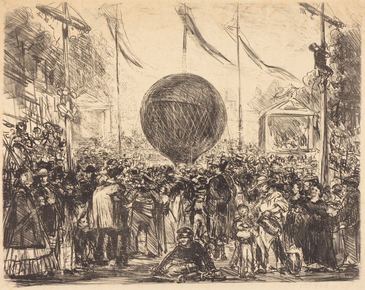 El globo de Édouard Manet