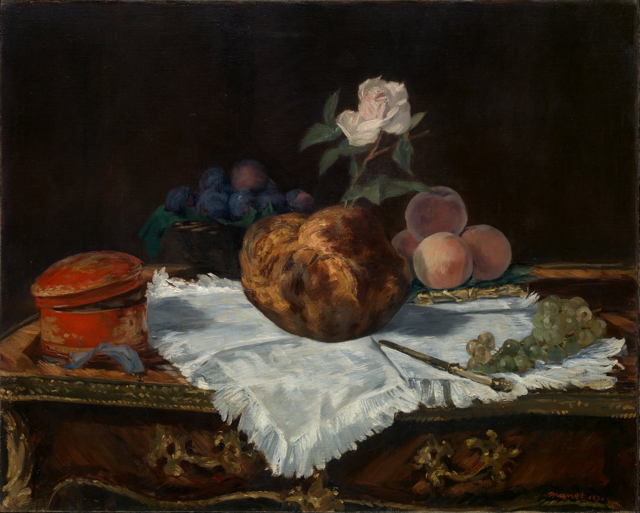 La Brioche, 1870 de Édouard Manet