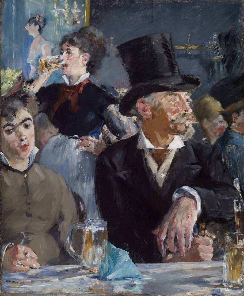 El café-concert de Édouard Manet