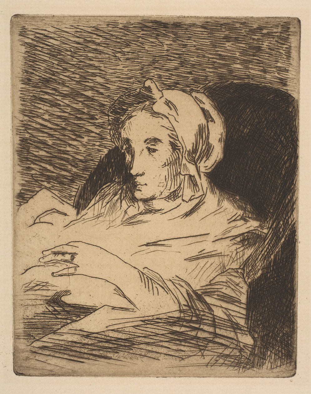 La convaleciente Suzanne Manet de Édouard Manet