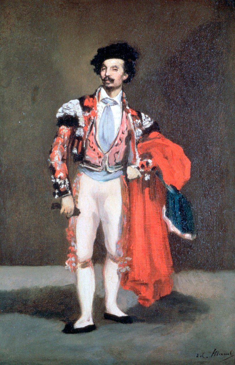 El Bailarín, Mariano Camprubi, 1862 de Édouard Manet