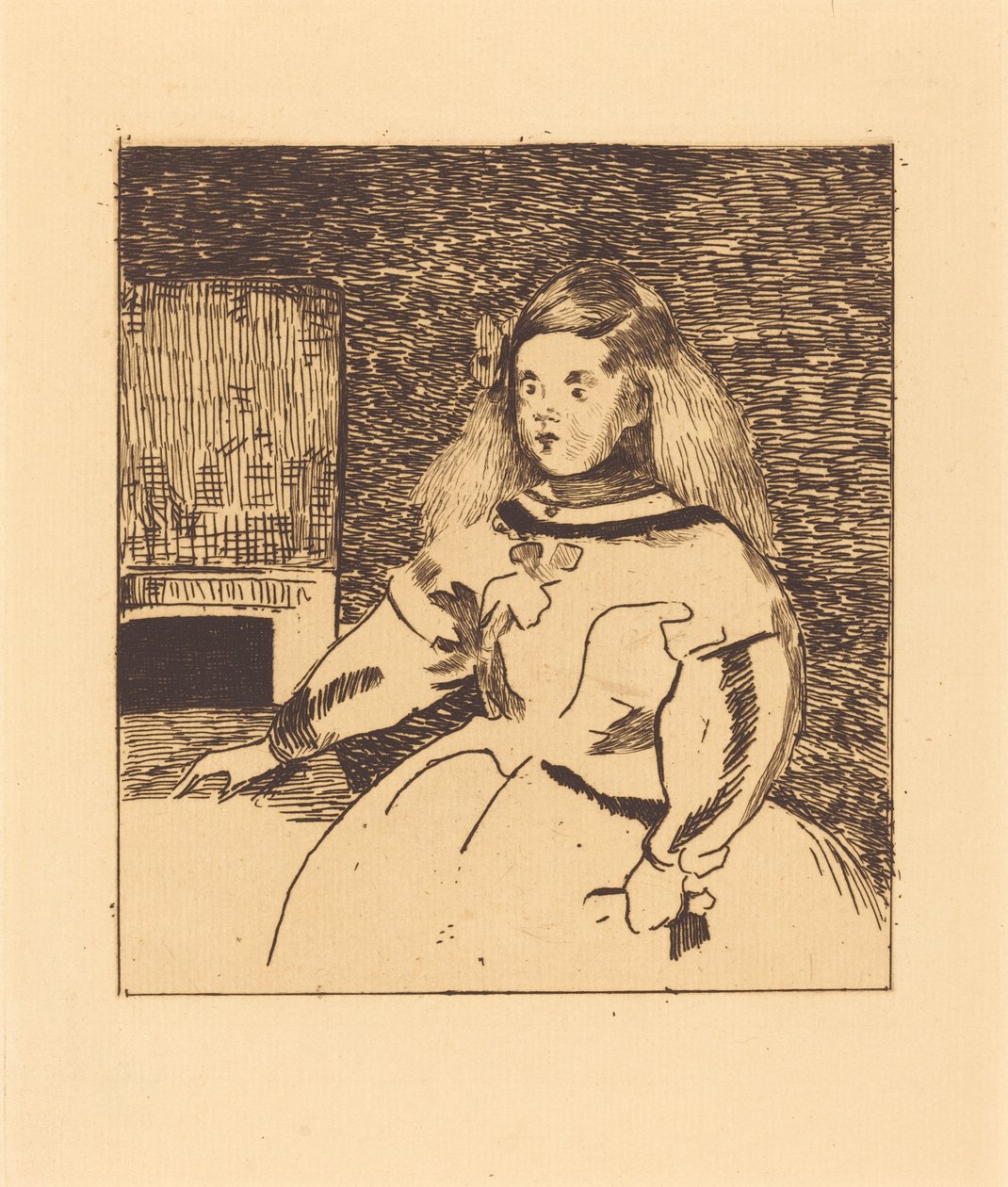 La Infanta Margarita, 1861 de Édouard Manet