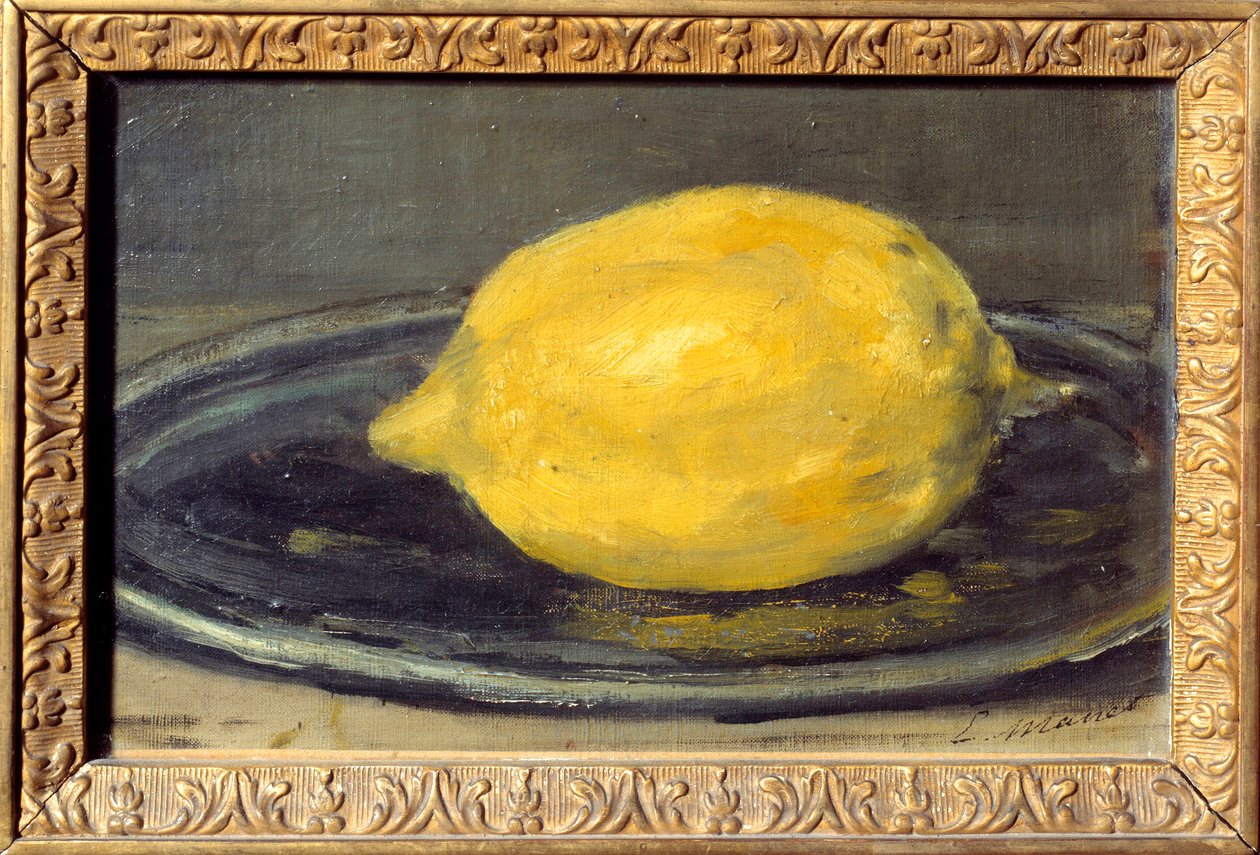 El limón de Édouard Manet
