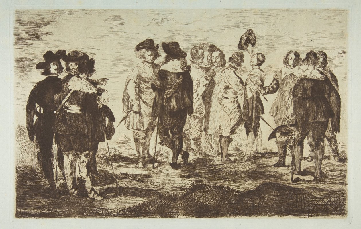 Los pequeños caballeros, después de Velázquez, 1861-62 de Édouard Manet