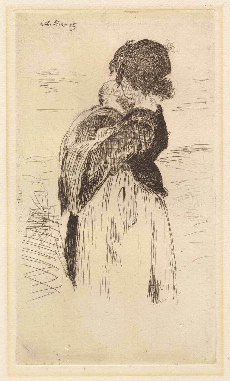 La niña de Édouard Manet
