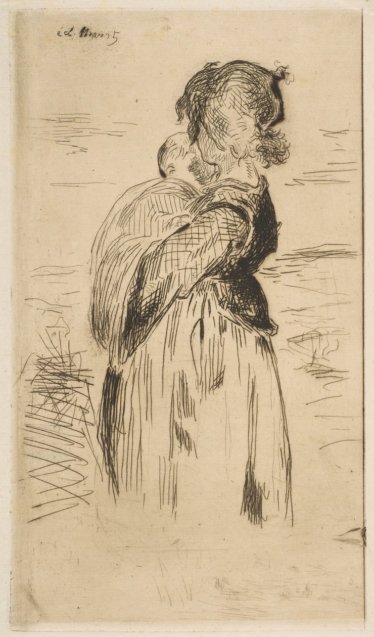 La niña pequeña de Édouard Manet
