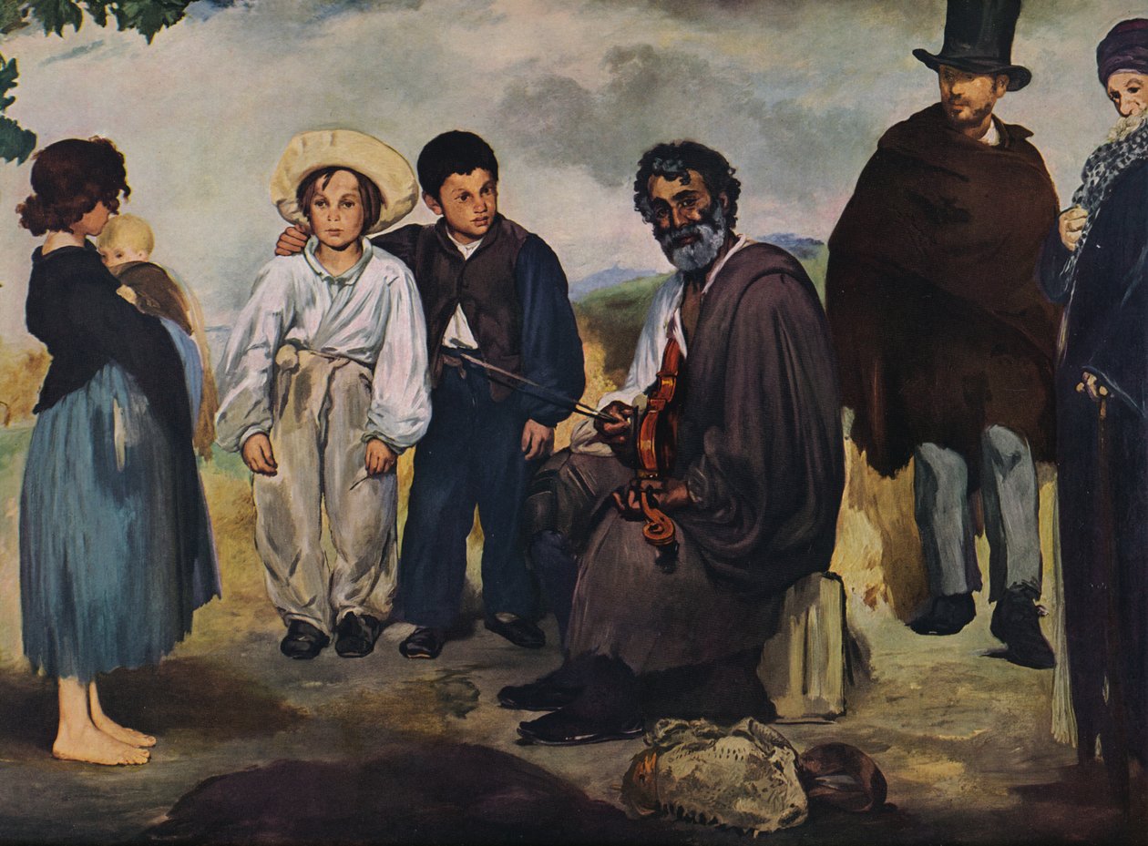 El Viejo Músico, 1862 de Édouard Manet