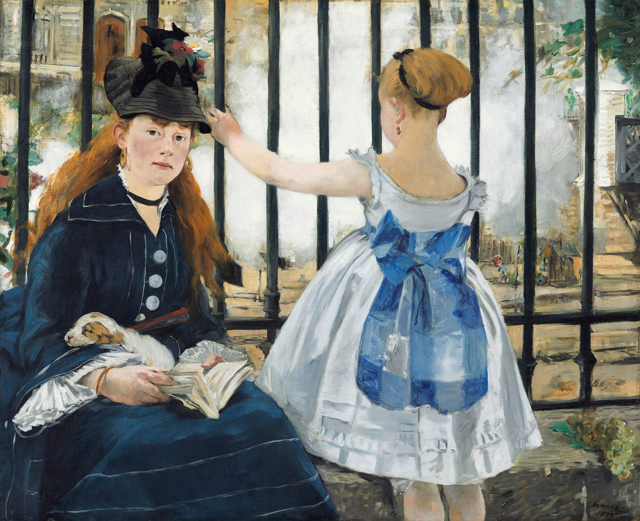 El ferrocarril de Édouard Manet