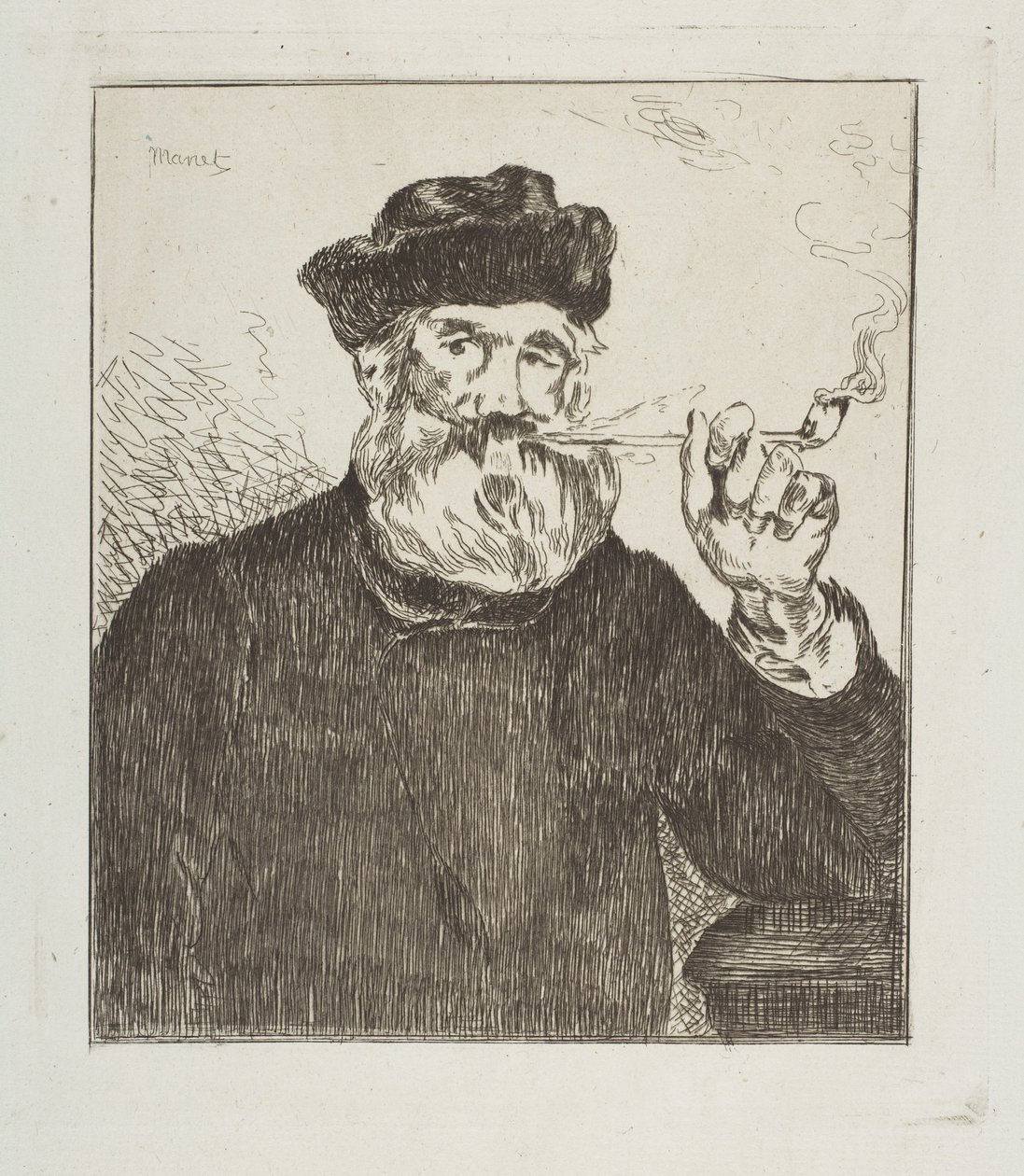 El fumador de Édouard Manet