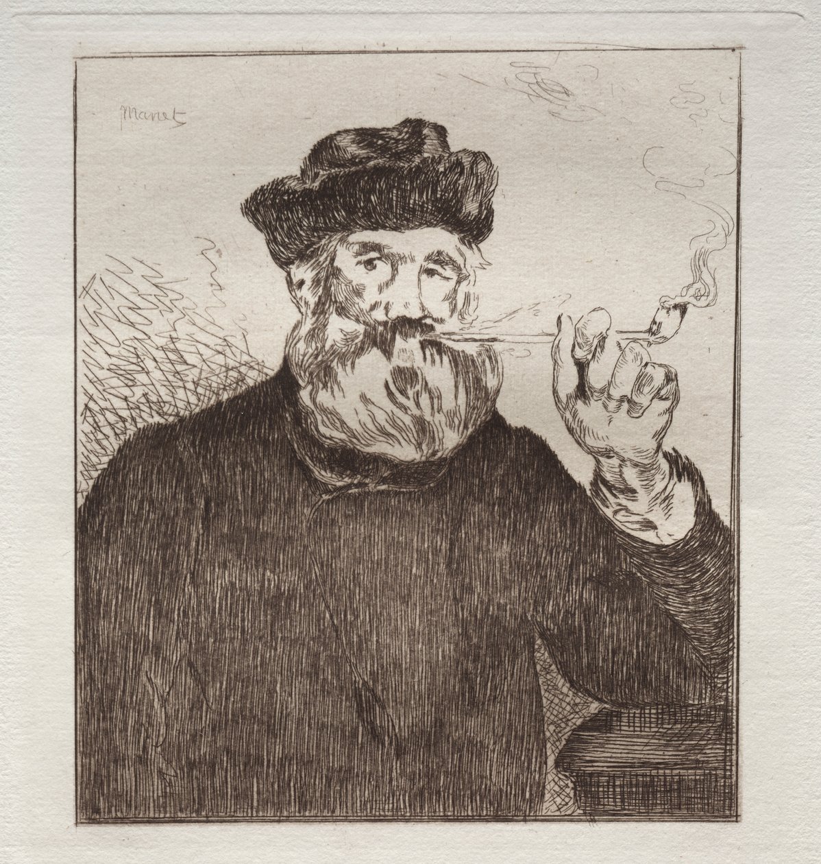 El fumador de Édouard Manet