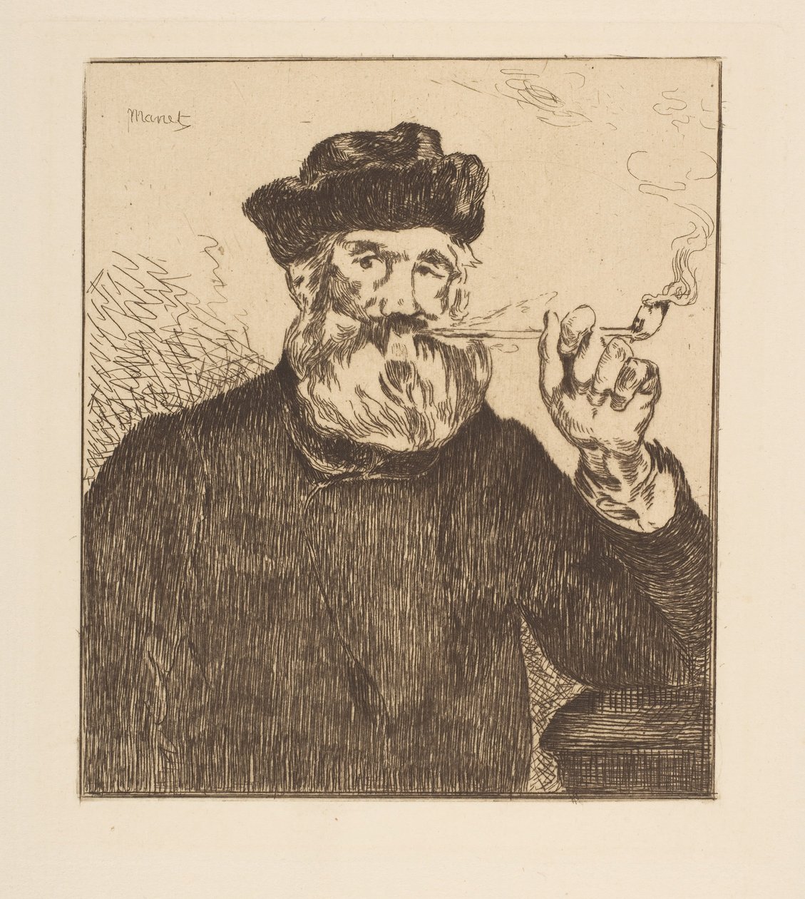 El fumador de Édouard Manet