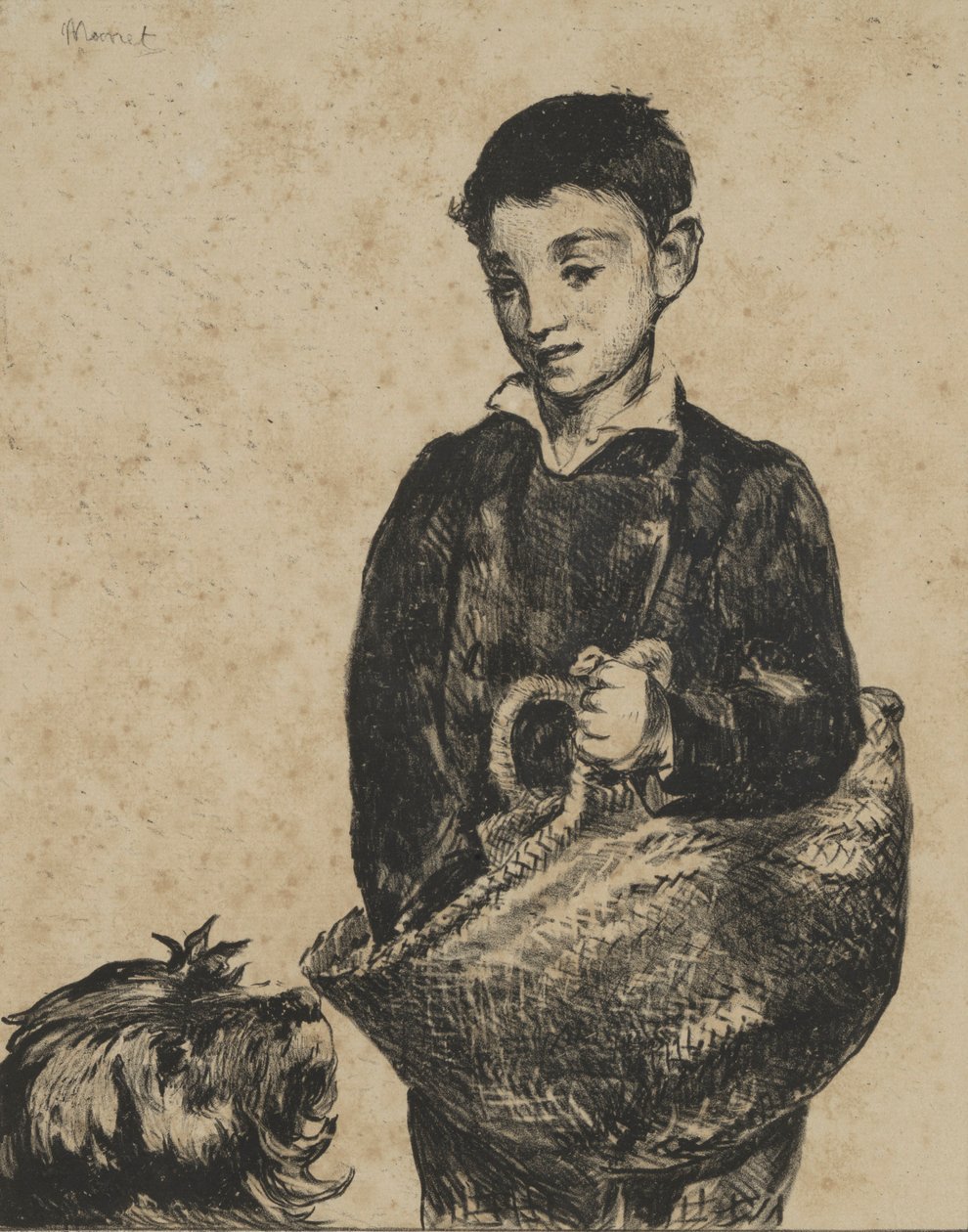 El erizo (Le gamin) de Édouard Manet