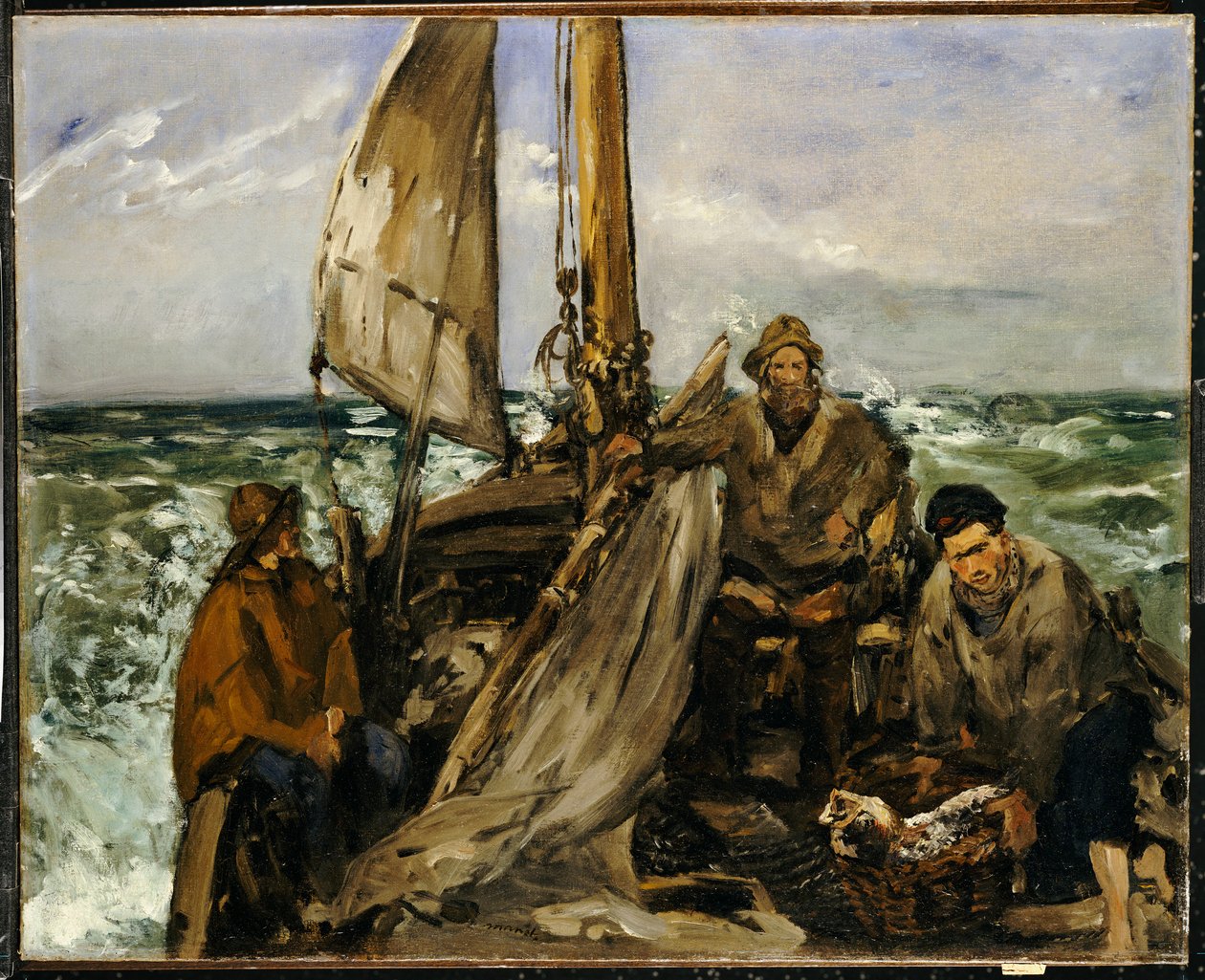 Los Trabajadores del Mar, 1873 de Édouard Manet