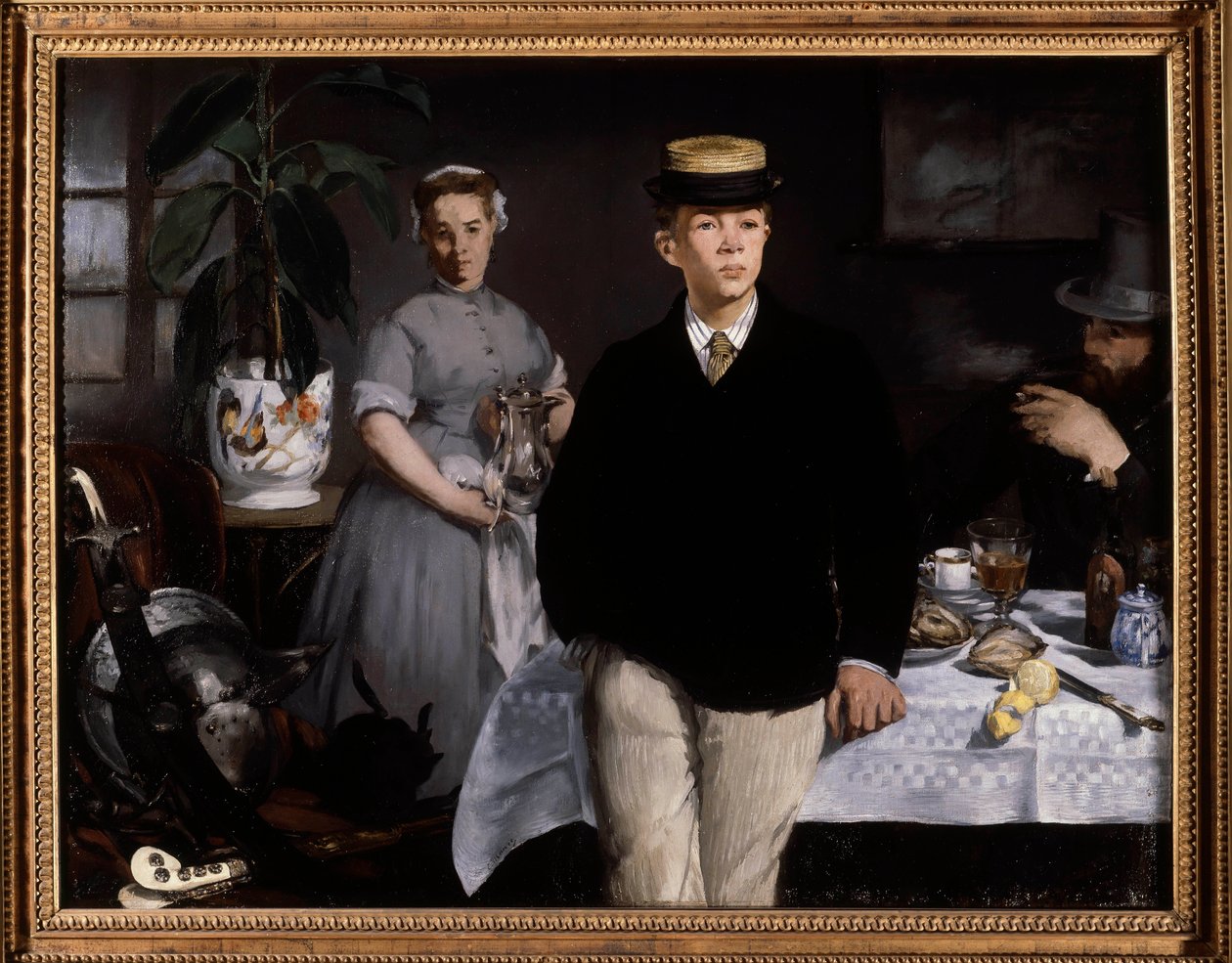 El desayuno en el taller de Édouard Manet