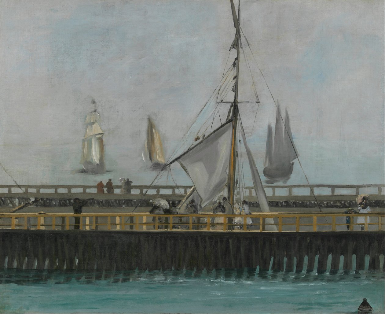 Embarcadero de Boulogne-sur-Mer de Édouard Manet