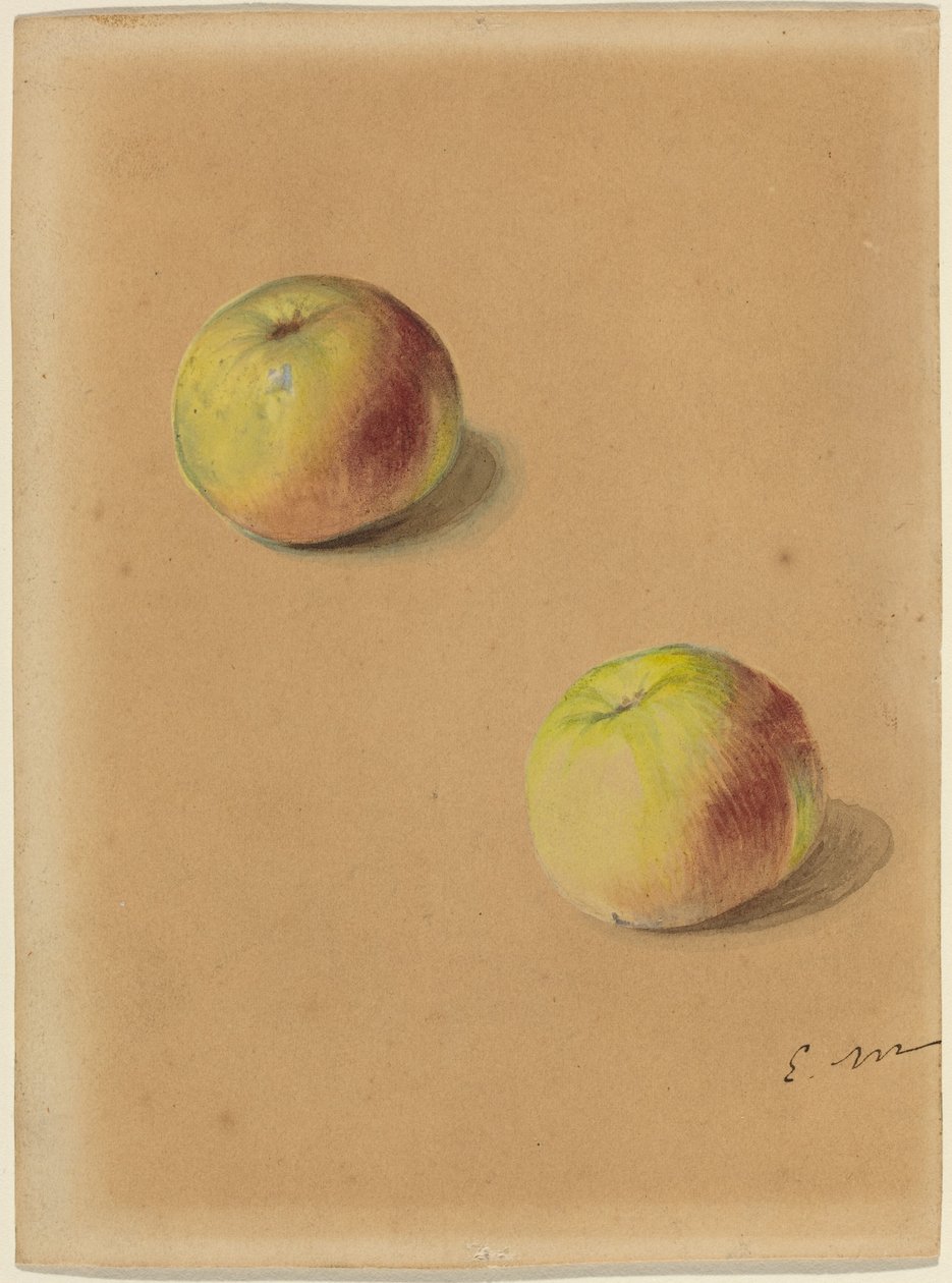 Dos manzanas de Édouard Manet