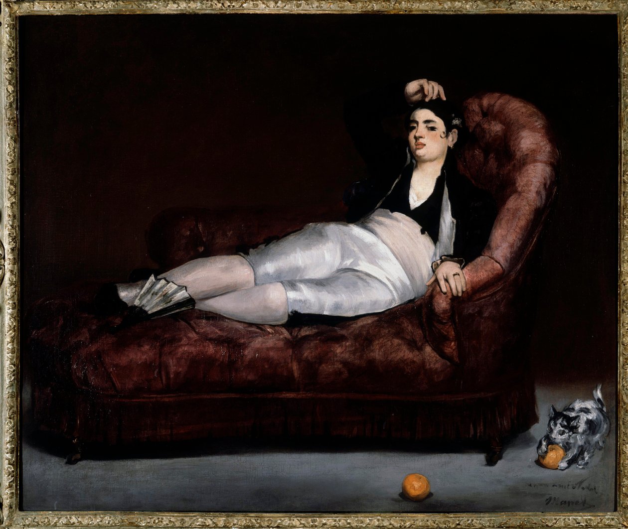 Mujer joven con traje de espada de Édouard Manet