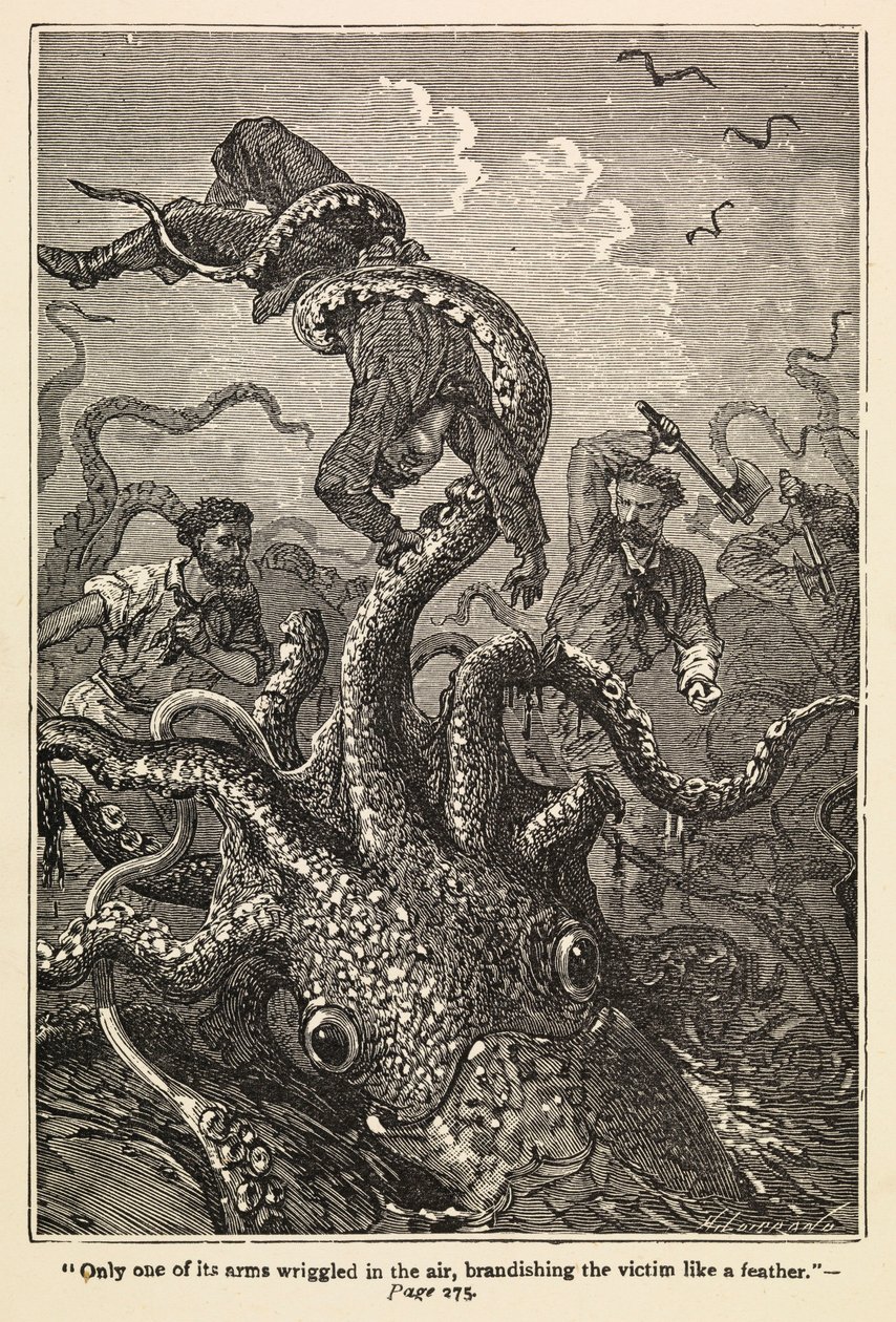 Veinte mil leguas de viaje submarino de Edouard & Neuville Alphonse Marie Adolphe de (1835 85) Riou